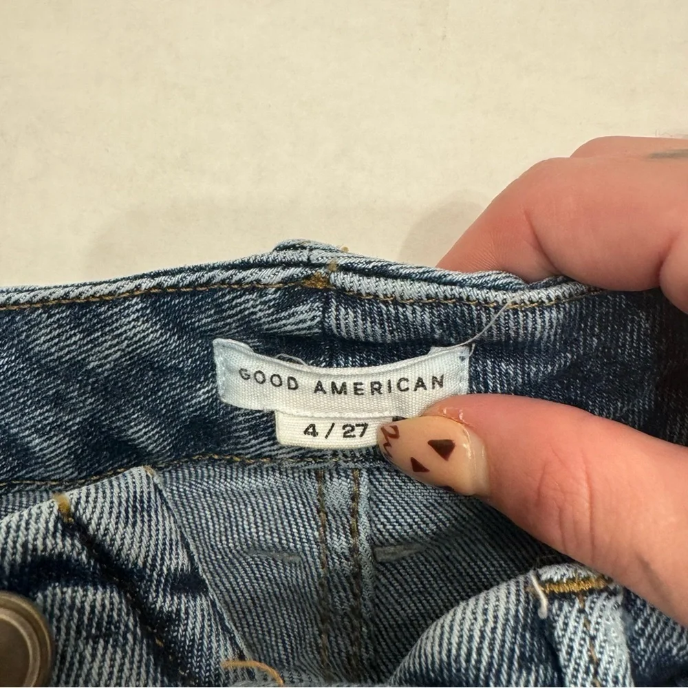 Good American Women’s Distressed Skinny Jeans Size 4/27